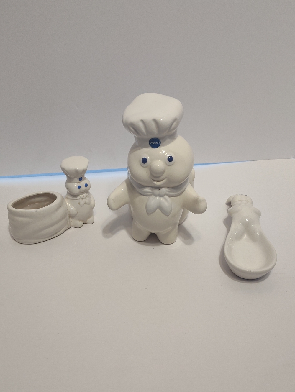 Pillsbury Doughboy Flower Container Spoon Holder And Sponge Holder